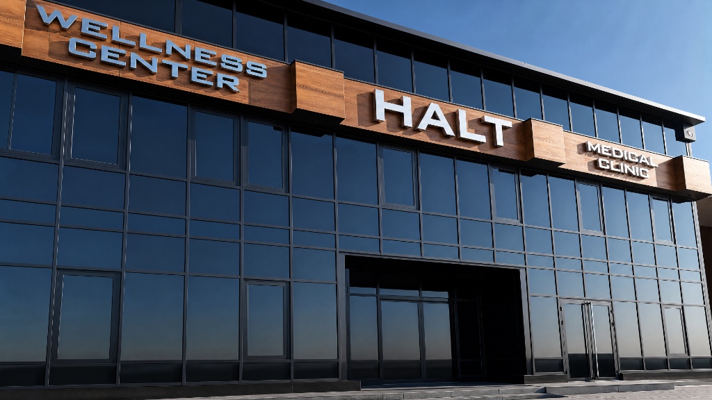 Фасад HALT wellness centre & medical clinic